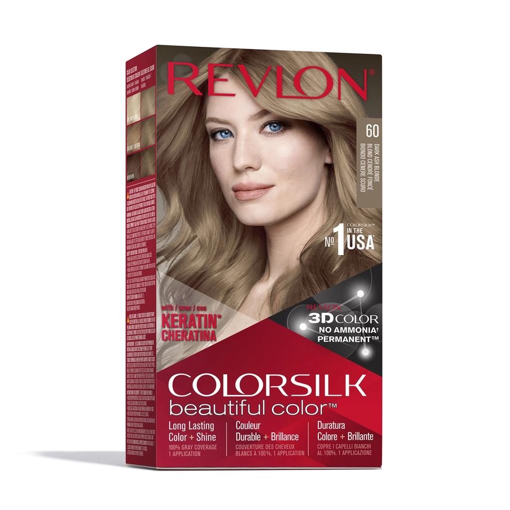 Revlon ColorSilk Beautiful Color Hair Dye by Beauty Care Bag