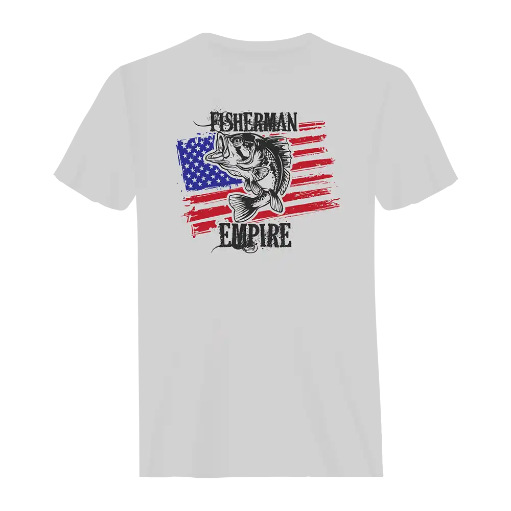 Fisherman American Empire Color Man T-Shirt by Outdoorzees
