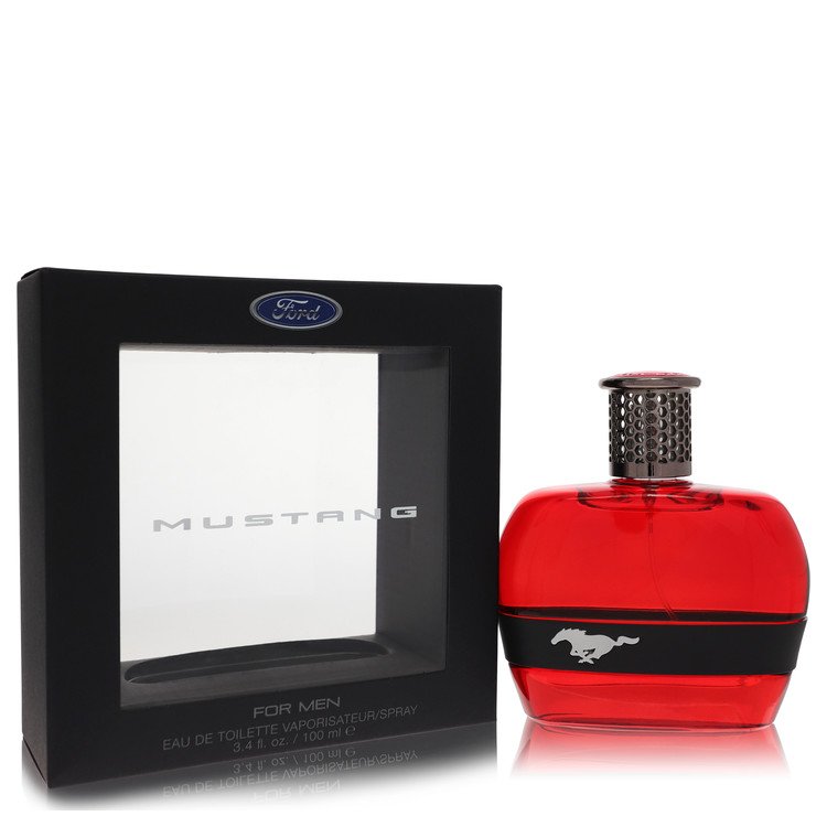 Ford Mustang Red by Estee Lauder Eau De Toilette Spray 3.4 oz for Men by Avera Group