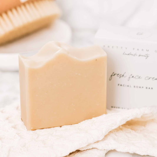 Fresh Face Cream Facial Bar by Pretty farm girl