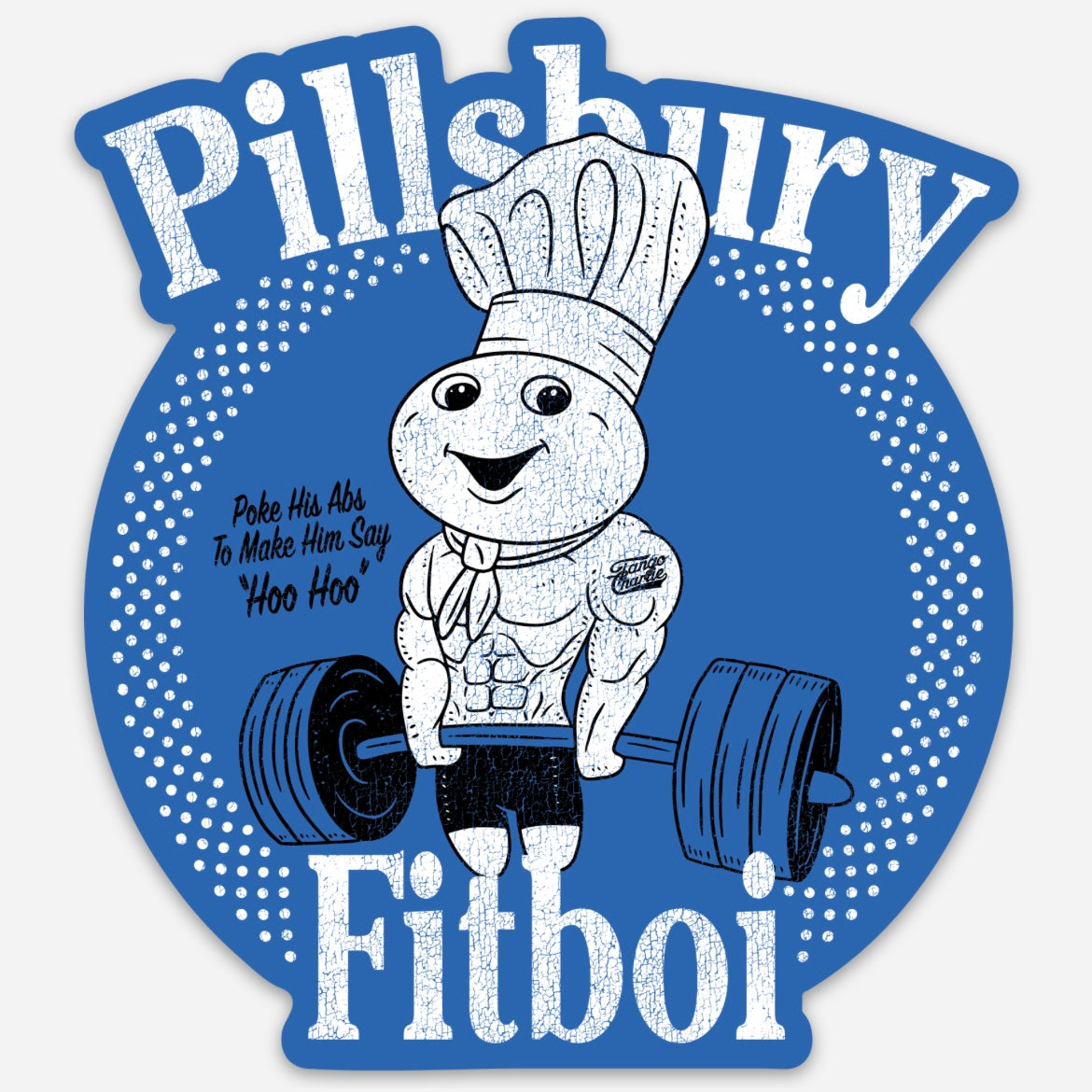 Pillsbury FitBoi - Sticker by Tango Charlie Apparel