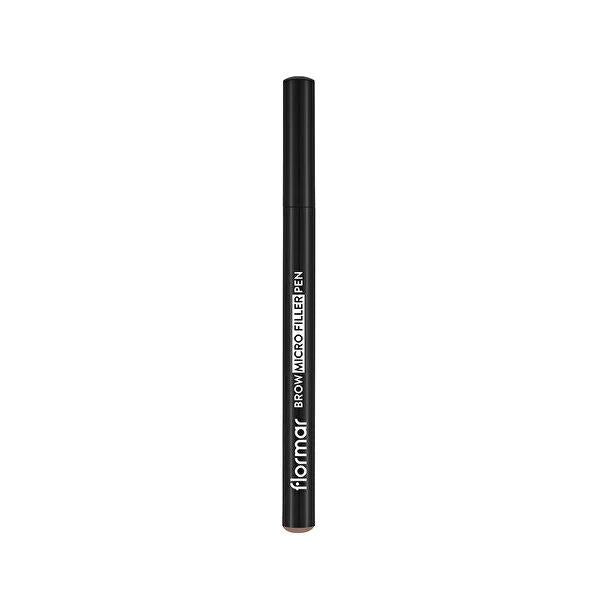 Flormar Eyebrow Pen - Brow Micro Filler for Natural Makeup Look, Long-Lasting Cosmetics by Beauty Care Bag