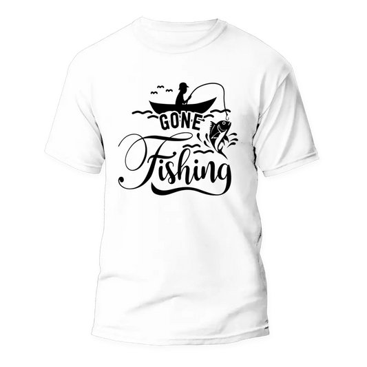 Gone Fishing Unisex T-Shirt by Outdoorzees