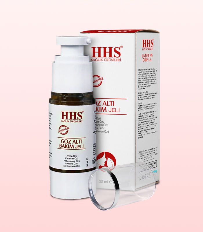 HHS Under Eye Care Gel 30 ml | Paraben-Free | Brightening & Anti-Aging by Beauty Care Bag