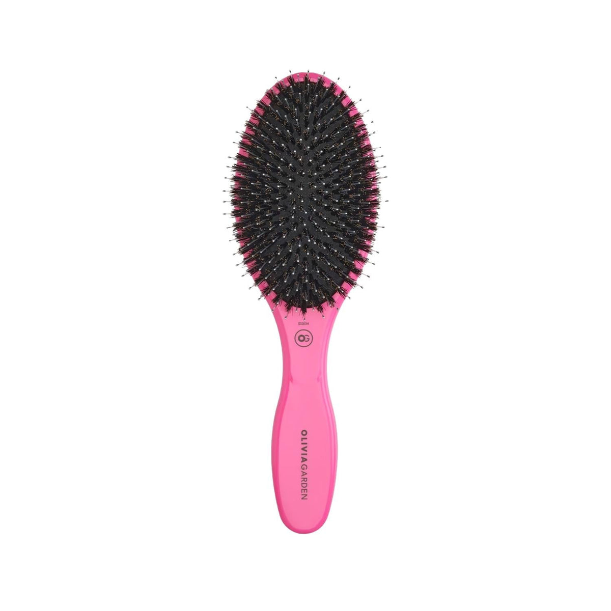 Olivia Garden Expert Care Oval Boar Nylon Bristles Hair Brush - Professional Detangling & Styling Tool by Beauty Care Bag
