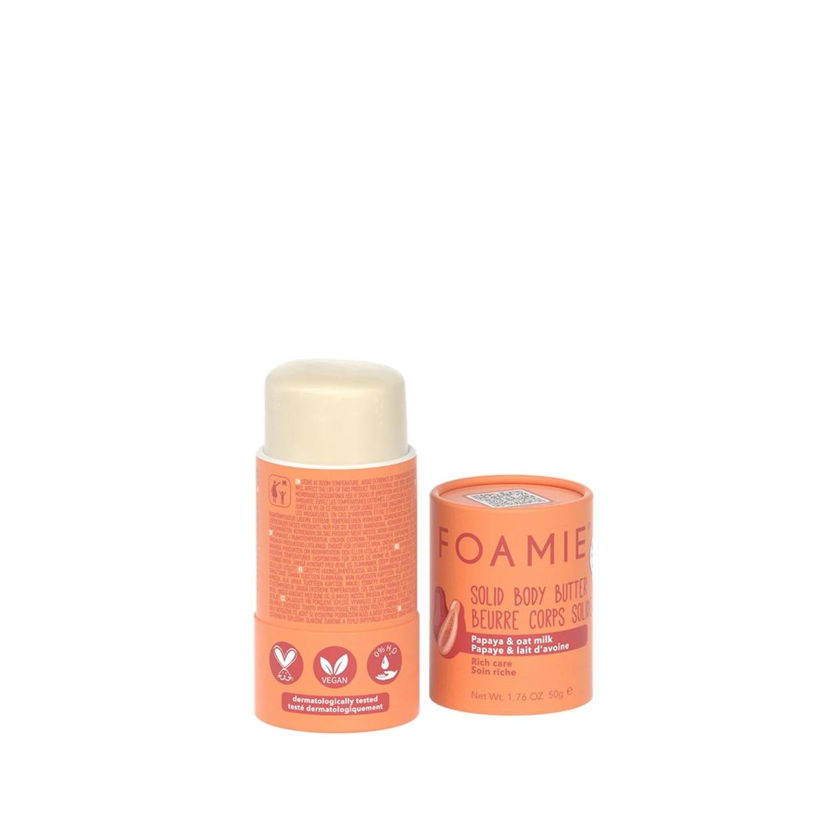 Foamie Oat to Be Smooth Body Butter - Natural Oat-Based Moisturizing Body Cream for Dry Skin, 50g by Beauty Care Bag