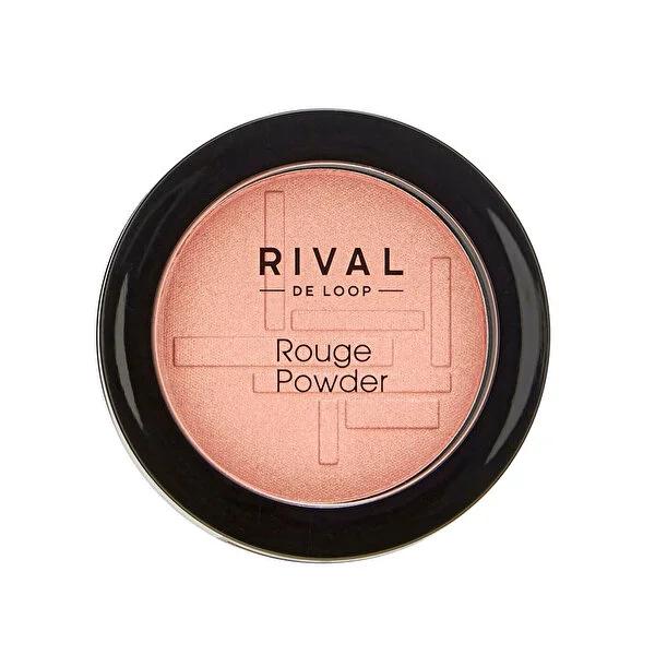 Rival de Loop Blush Powder No.05 Fuchsia - Soft Powder Blush for Natural Makeup Look by Beauty Care Bag