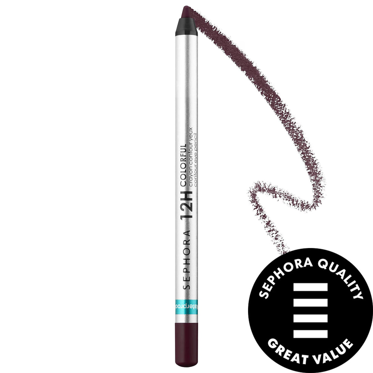 Morphe 12 Hour Contour Pencil Eyeliner - Waterproof, Vegan, Cruelty-Free, Ultra-Pigmented Eye Makeup for Long Lasting Definition by Beauty Care Bag