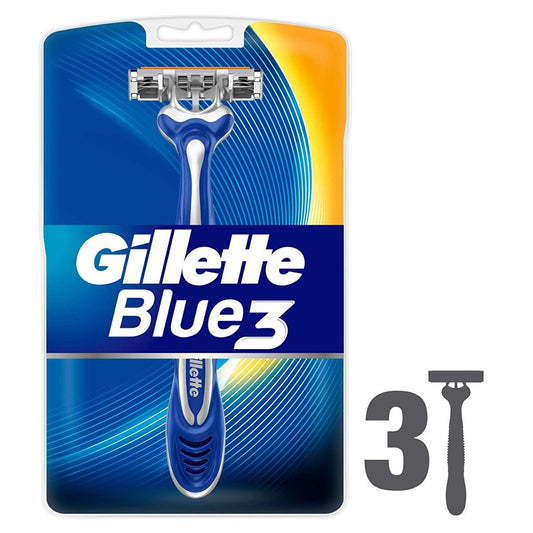 Gillette Blue3 disposable razor – view 2