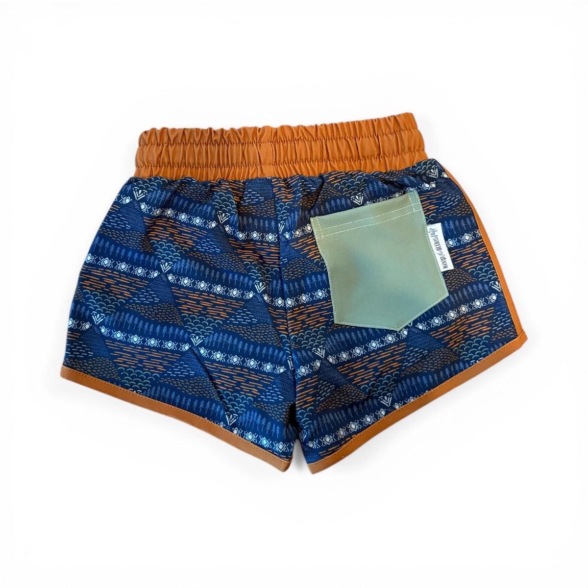 Blue mountain shorts by Keep the Littles Wild