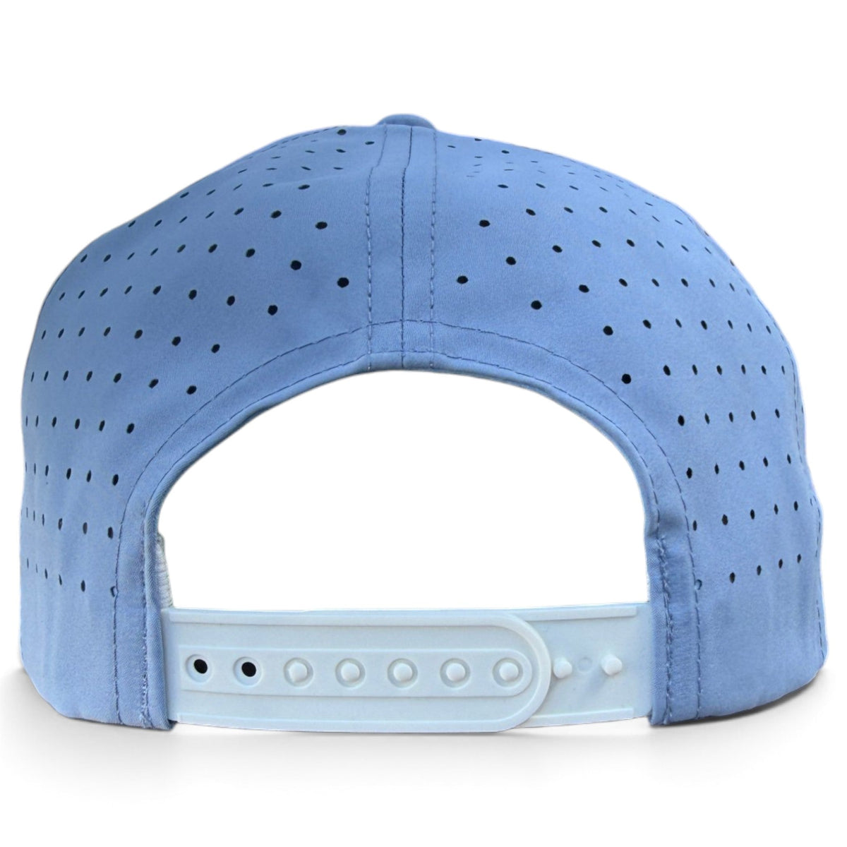 Fore the Boys Golf Hat | Snapback Cap | Built-in Magnetic Ball Marker Holder + Marker Included | Adjustable Blonde Light Blue by Logie Joe's Golf