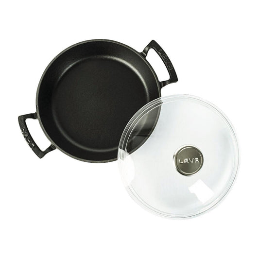 Lava round cast iron pot – view 2