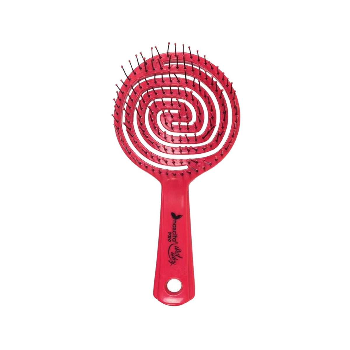 Nascita Pro Hair Brush 38 - Gentle Detangling & Styling for Curly Hair by Beauty Care Bag