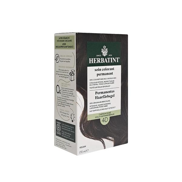 Herbatint 4D Golden Chestnut Hair Color 170 ml by Beauty Care Bag