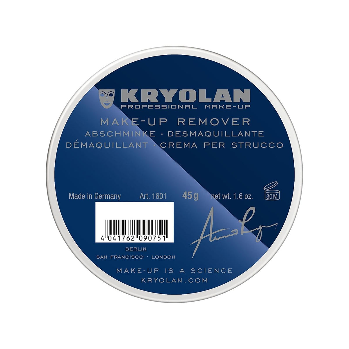 Kryolan Make-Up Remover Gentle Cleansing Balm 45g by Beauty Care Bag
