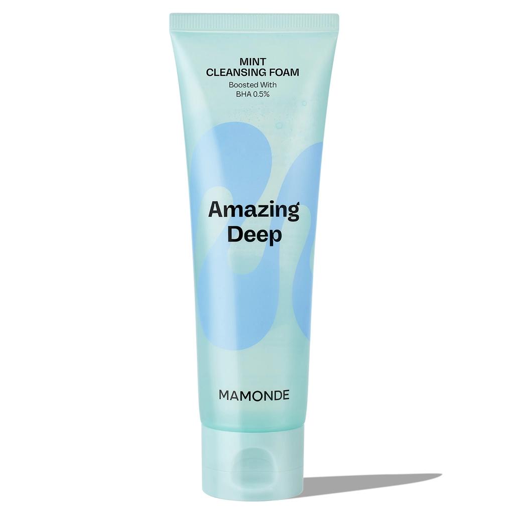 Mamonde Deep Mint Cleansing Foam Purifying Cleanser 120 ml by Beauty Care Bag