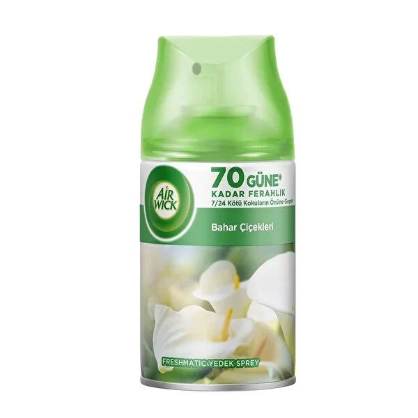 Air Wick Freshmatic Spring Flowers Air Freshener Refill - Enjoy Up to 70 Days of Automatic Freshness, 250ml by Beauty Care Bag