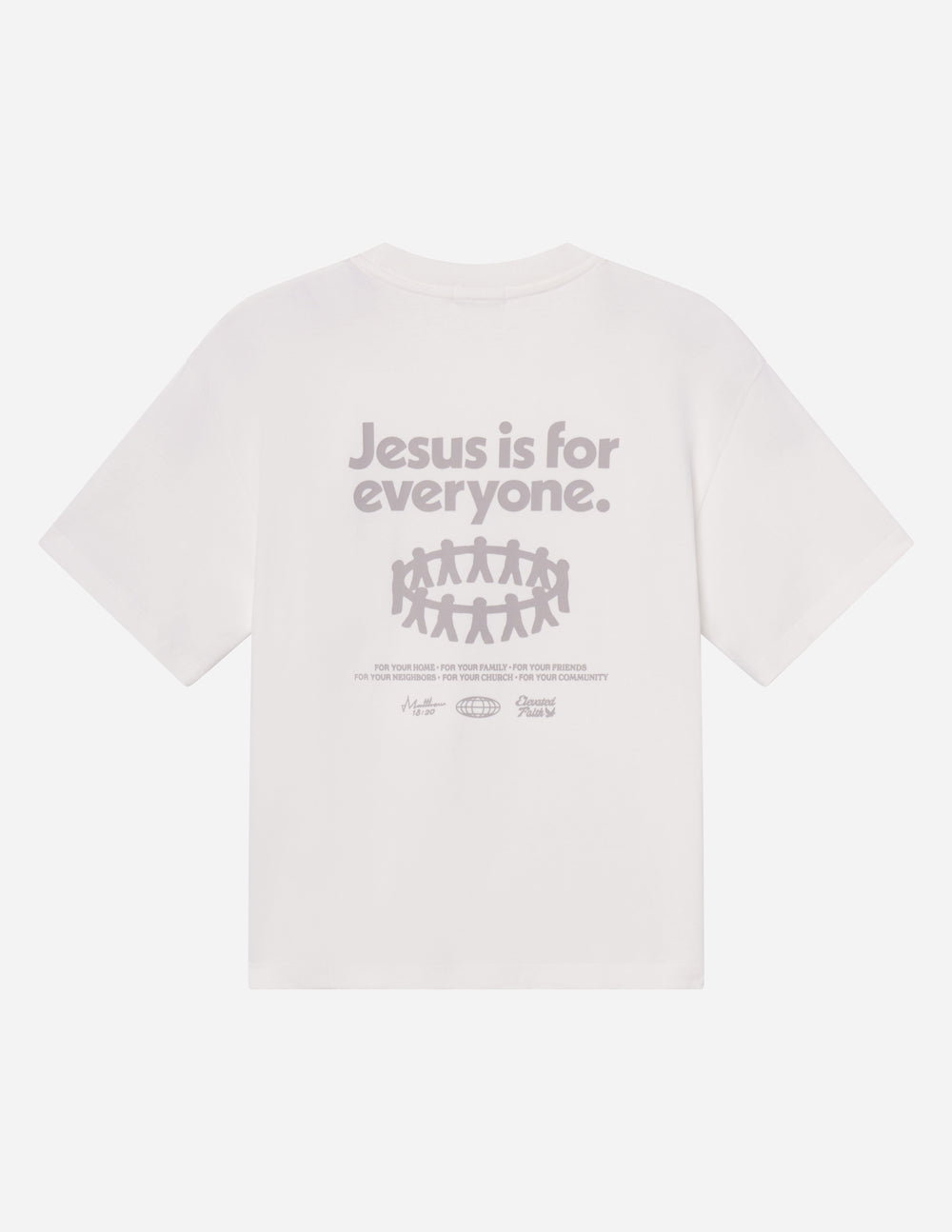 Jesus Is for Everyone Heavyweight Tee by Elevated Faith