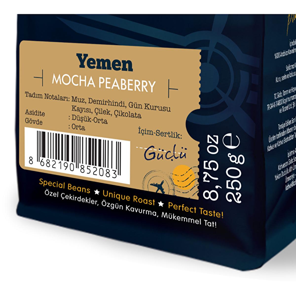 Moliendo Yemen Mocha Whole Bean Coffee - Arabica Coffee Beans, Single-Origin, Specialty Coffee by Beauty Care Bag