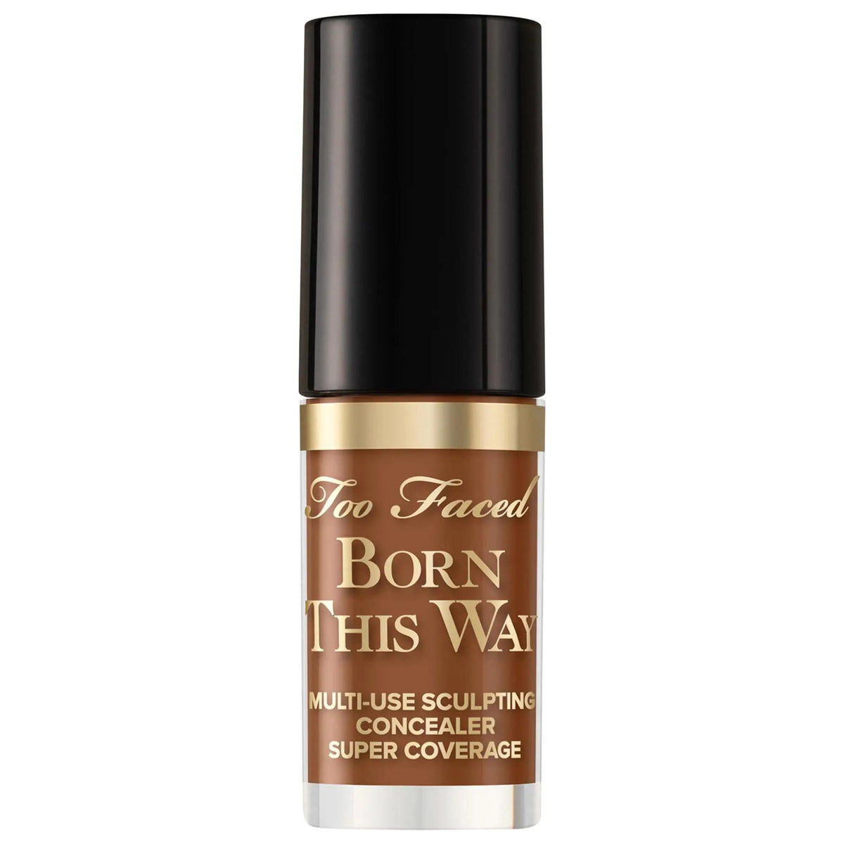 Born This Way Mini Super Coverage Multi-Use Concealer: Full Coverage, Hydrating, Vegan, Cruelty-Free, Natural Finish for Flawless Skin by Beauty Care Bag