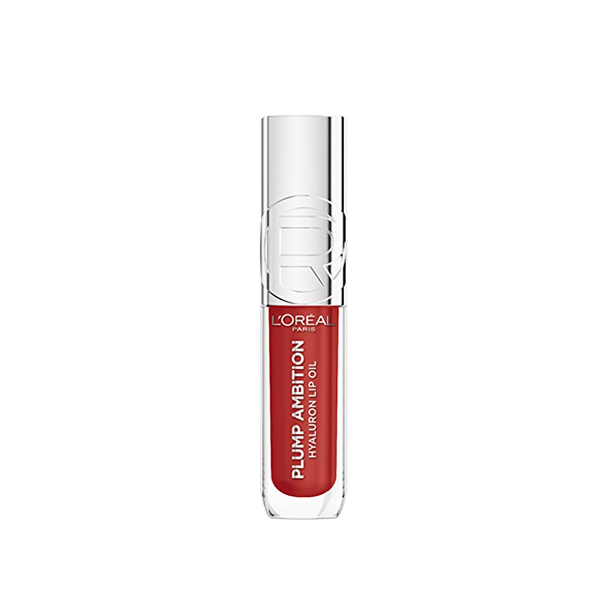 Loreal Paris Plump Ambition Hyaluron Lip Oil - Moisturizing, Non-Sticky, Plumping Lip Treatment with Hyaluronic Acid by Beauty Care Bag