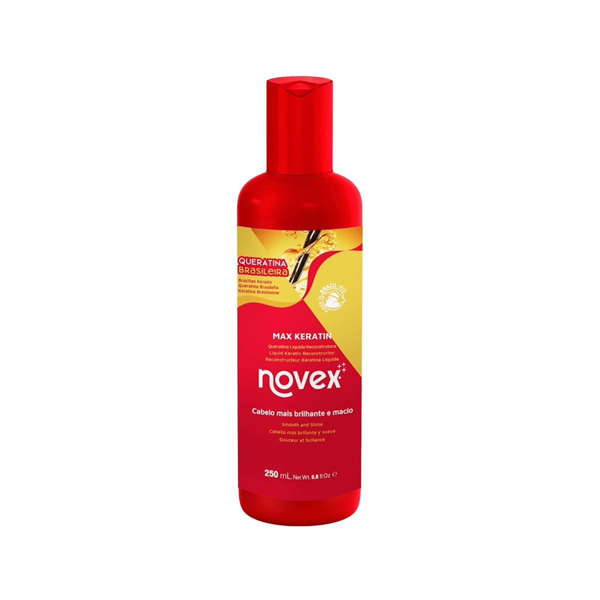 Novex Brazilian Keratin Liquid Hair Restorer 250 ml by Beauty Care Bag