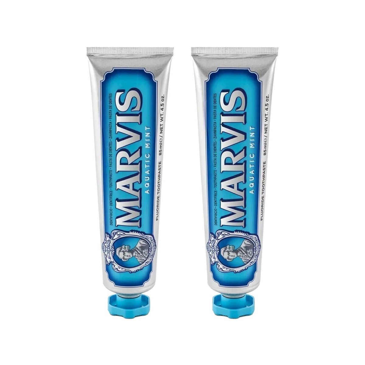 Marvis Aquatic Mint toothpaste, 2 pack