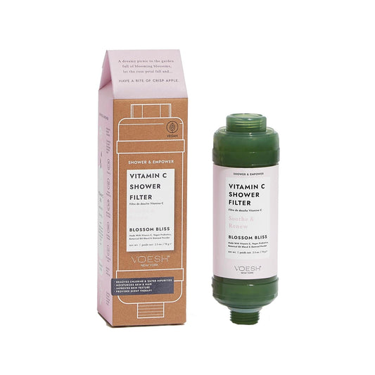 Voesh New York Vitamin C Shower Filter Flower 1 Unit by Beauty Care Bag