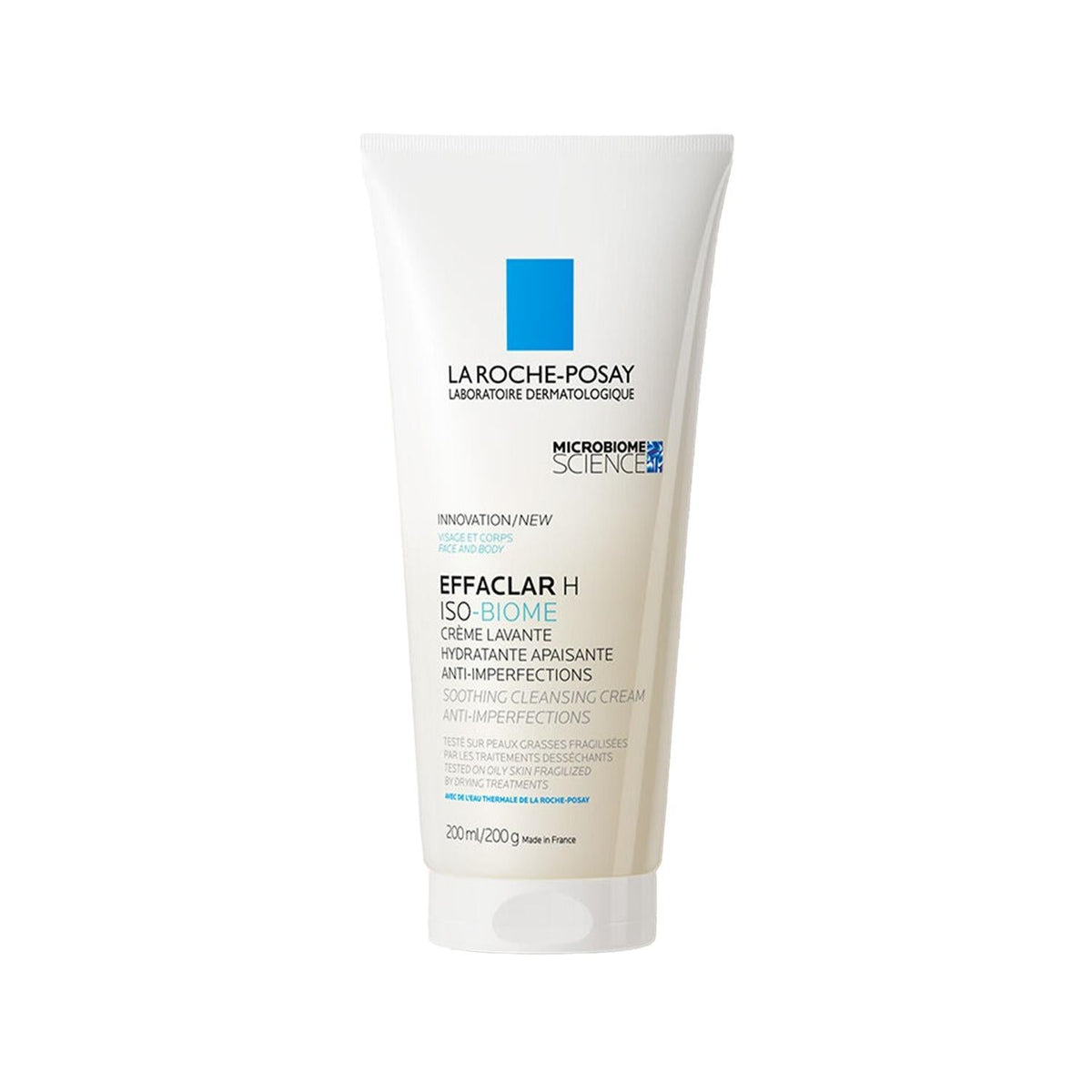 La Roche-Posay Effaclar H Isobiome cleansing cream, 6.76 fl oz