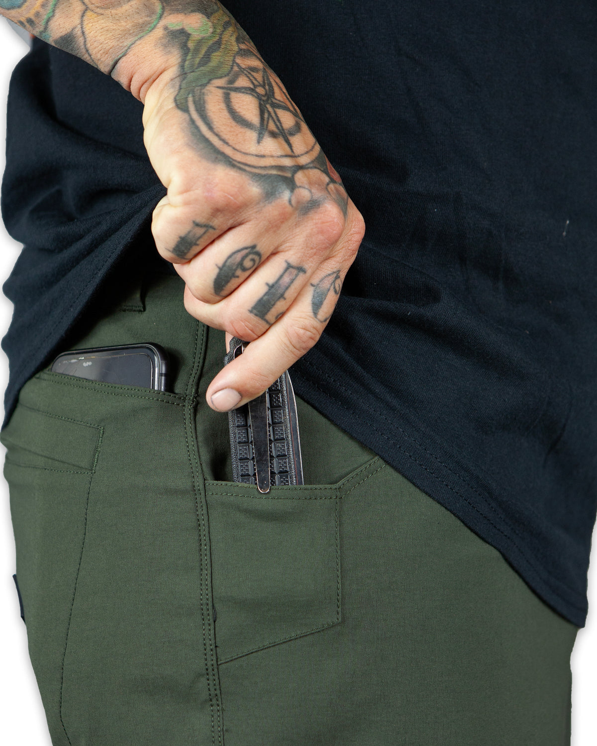Lancer Standard Fit Pant - Dk Army by Off The Grid Surplus