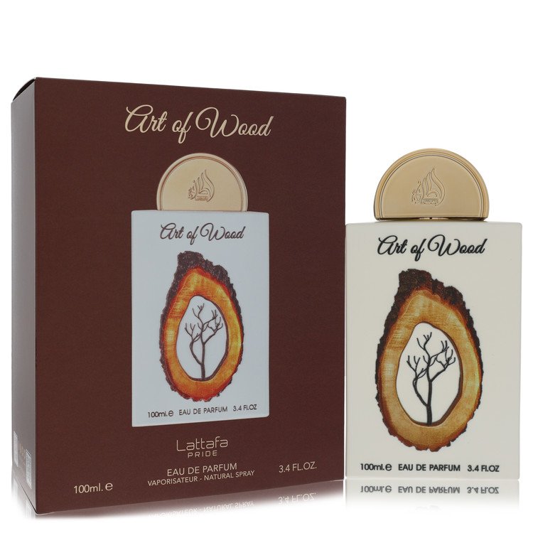 Lattafa Pride Art of Wood by Lattafa Eau De Parfum Spray (Unisex) 3.4 oz for Men by Avera Group