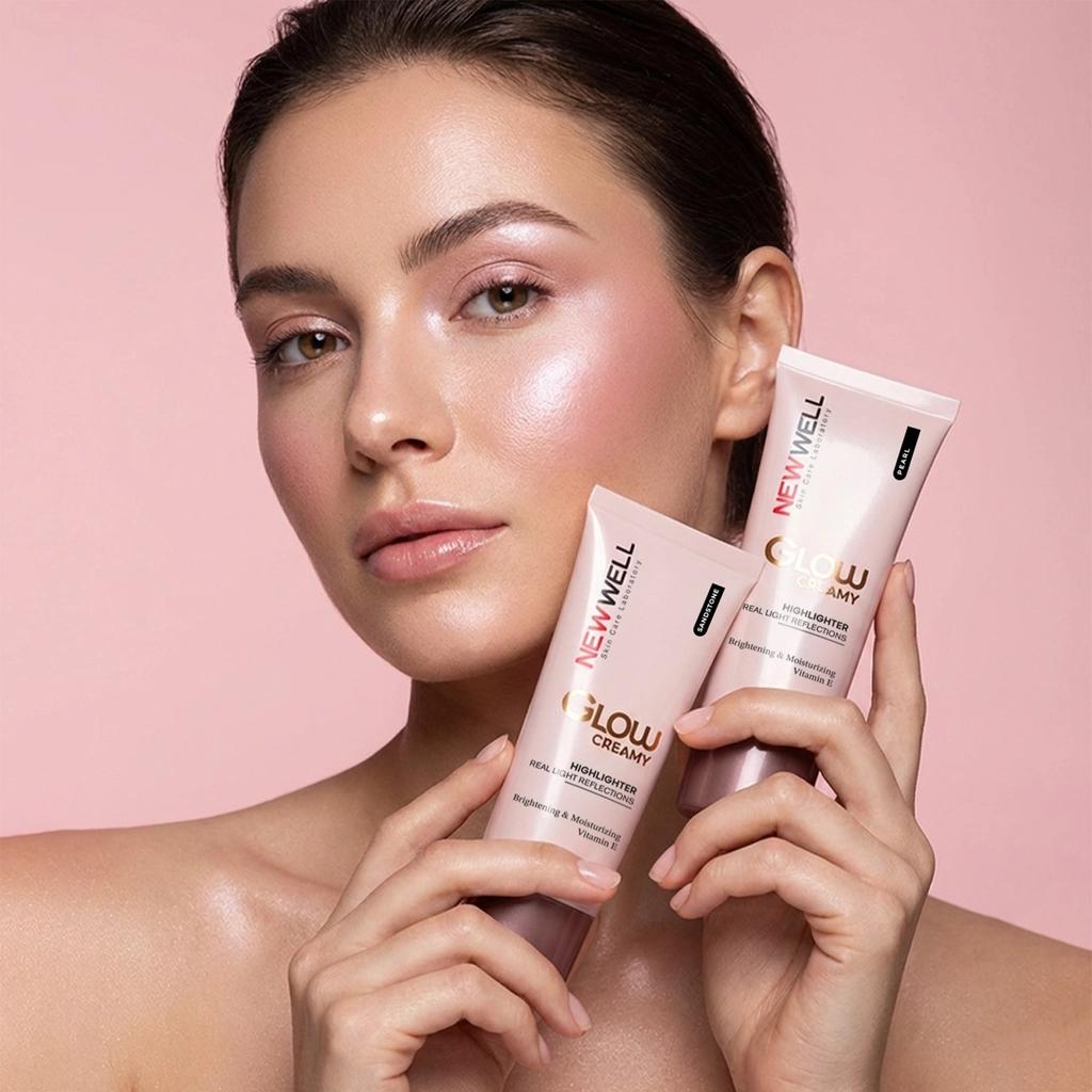 New Well Glow Creamy Highlighter Pearl 30 ml by Beauty Care Bag