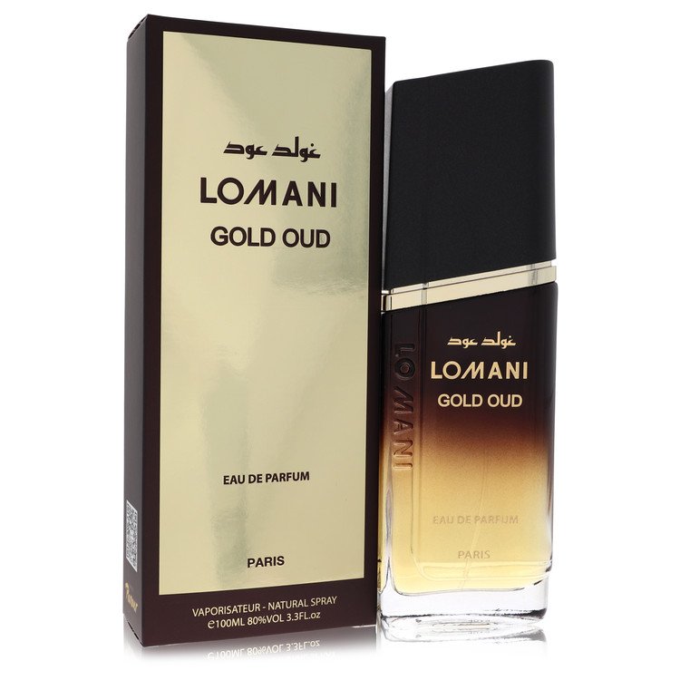 Lomani Gold Oud by Lomani Eau De Parfum Spray 3.3 oz for Men by Avera Group