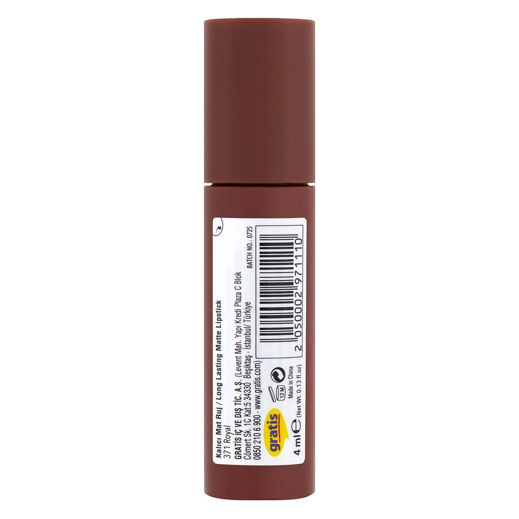 Beaulis Stay It Matte Liquid Lipstick 371 Royal 5.5ml by Beauty Care Bag