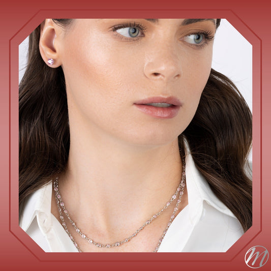 MASSETE Sterling Silver 925 By the Yard Long Opera Length Necklace Chain 35" by Massete