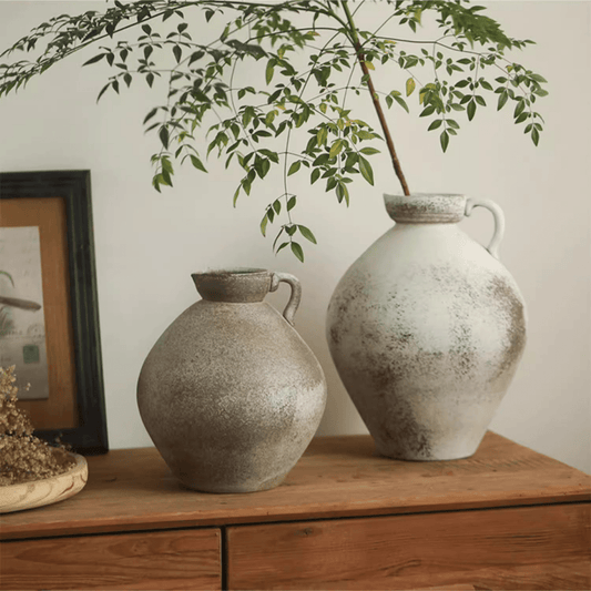 Watertight One Handle Pottery Vase by RusticReach