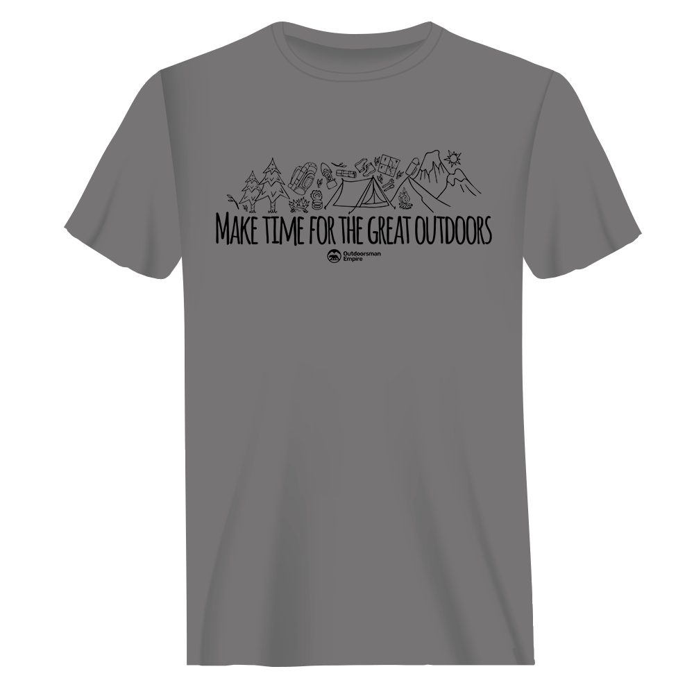 Make Time For Great T-Shirt for Men by Outdoorzees