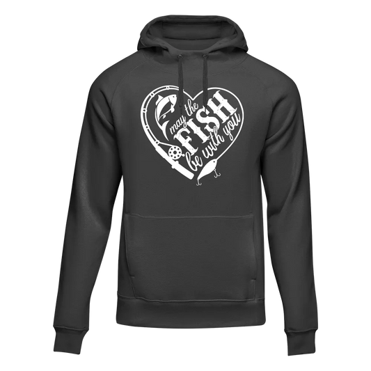 May The Fish Be With You Unisex Hoodie by Outdoorzees