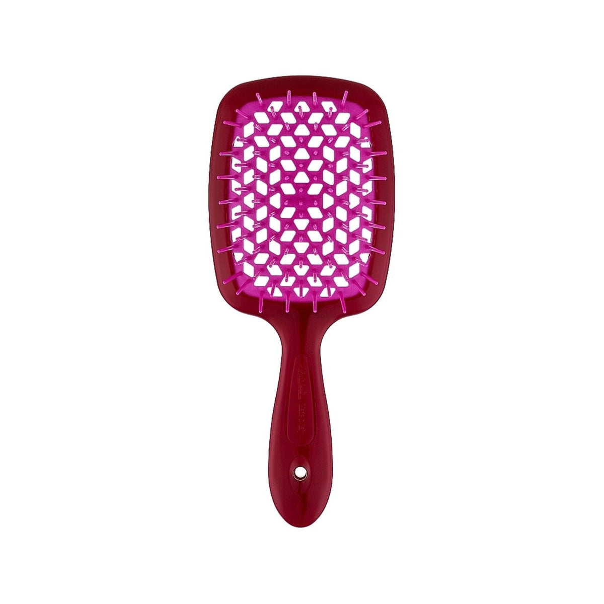 Janeke Superbrush Detangling Hair Brush in Burgundy Purple by Beauty Care Bag