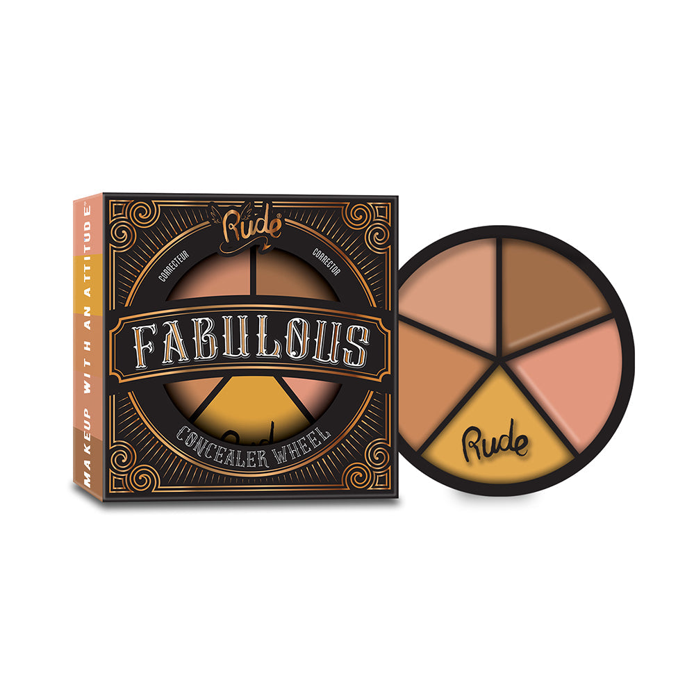 RUDE Fabulous Concealer Wheel - Medium by Avera Group