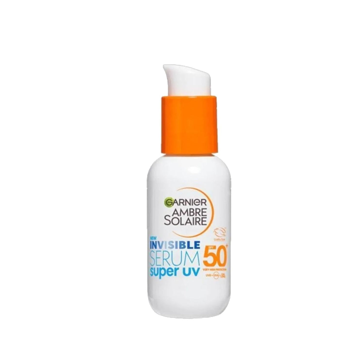 Garnier Ambre Solaire Invisible SPF50+ Sunscreen Serum - Lightweight UV Protection for Daily Use by Beauty Care Bag