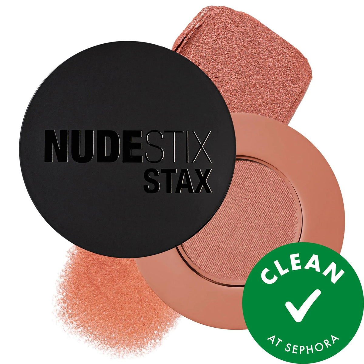 Nudestix Stax Blush Balm: Customizable, Vegan, Cruelty-Free Cheek Color with Anti-Aging Benefits - Moisturizing Rosehip & Green Tea Infused Makeup by Beauty Care Bag