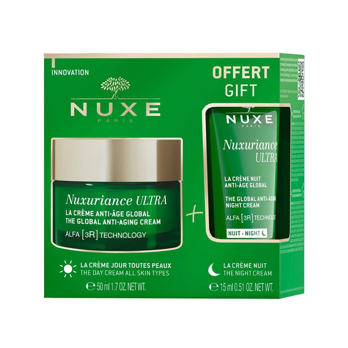 Nuxe Nuxuriance Ultra day and night cream set