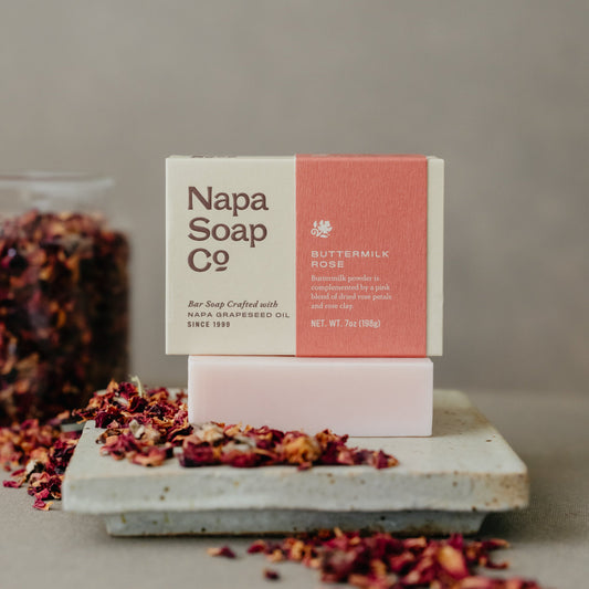 Bar Soap - Buttermilk Rose by Napa Soap Company