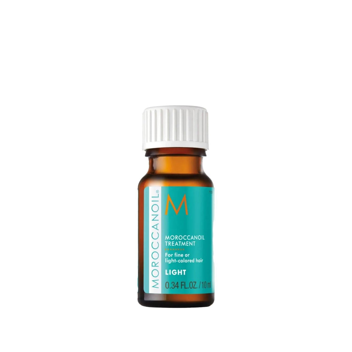 Moroccanoil Treatment Light: Lightweight Hair Oil for Fine & Blonde Hair - Shine Enhancer, Frizz Control, Travel Size (0.34 fl oz) by Beauty Care Bag
