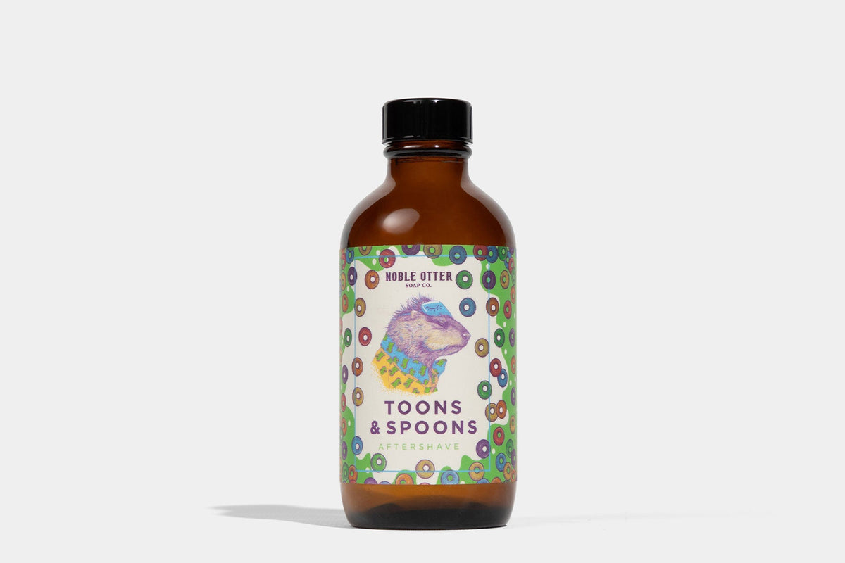 Toons & Spoons Aftershave by Noble Otter