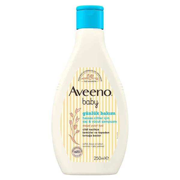 Aveeno Baby Shampoo: Tear-Free, Gentle & Natural Oat Extract Formula for Sensitive Skin - Sulfate & Dye Free, 8.45 fl oz by Beauty Care Bag