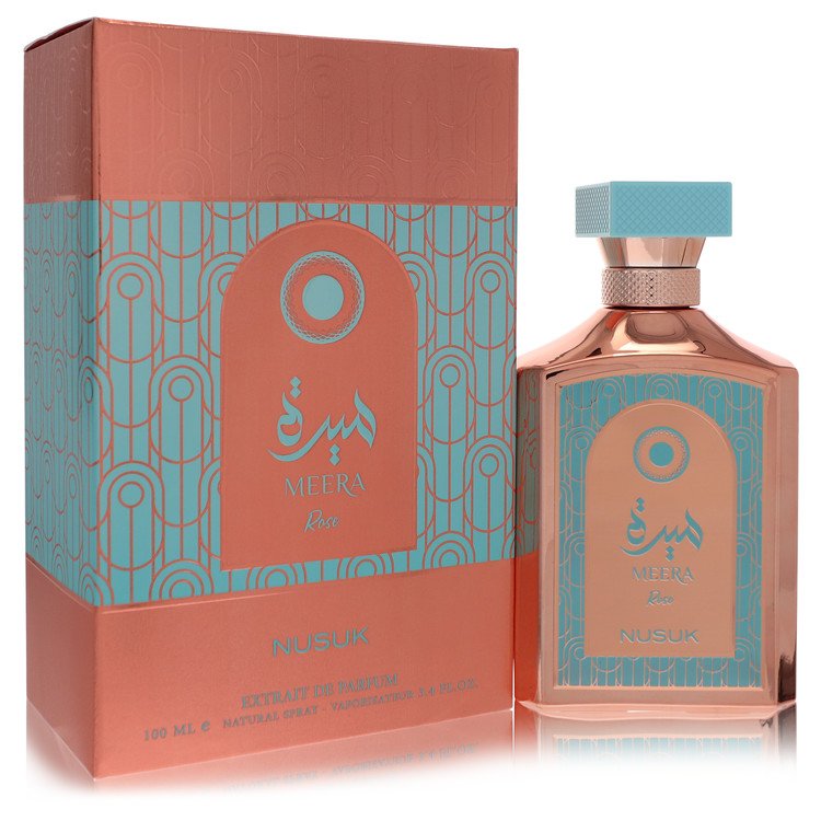Nusuk Meera Rose by Nusuk Extrait De Parfum Spray 3.4 oz for Women by Avera Group