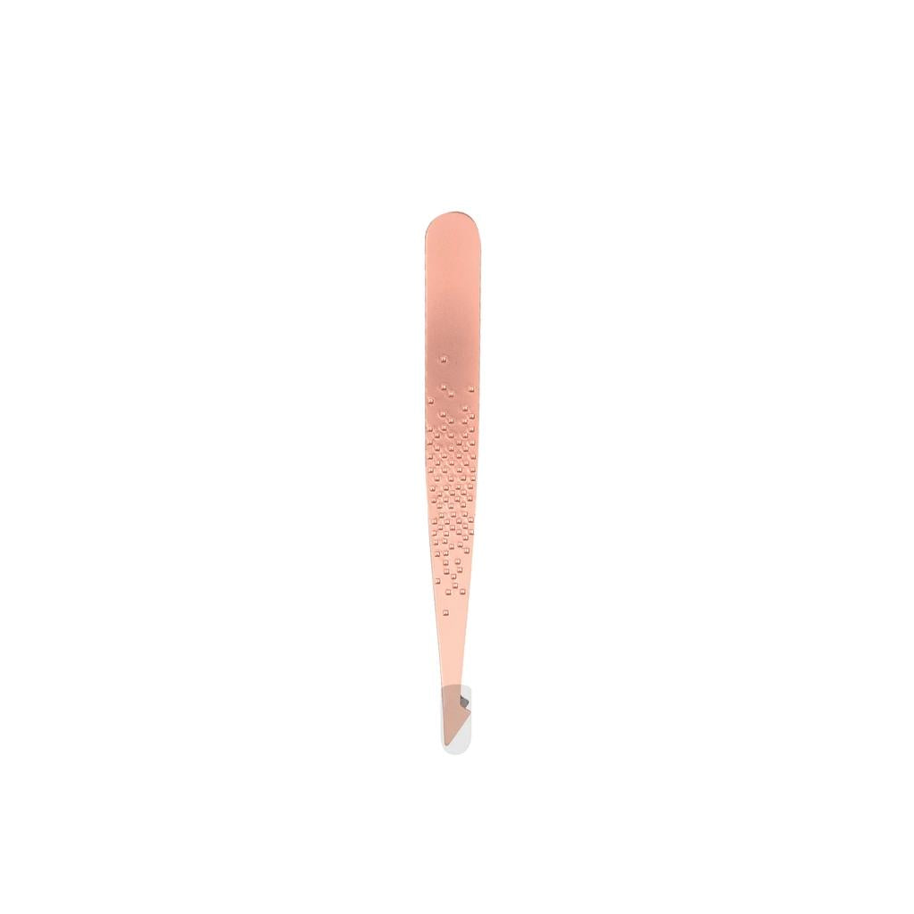 Nascita Rose Series 083 Slanted Tweezers for Precise Grooming by Beauty Care Bag