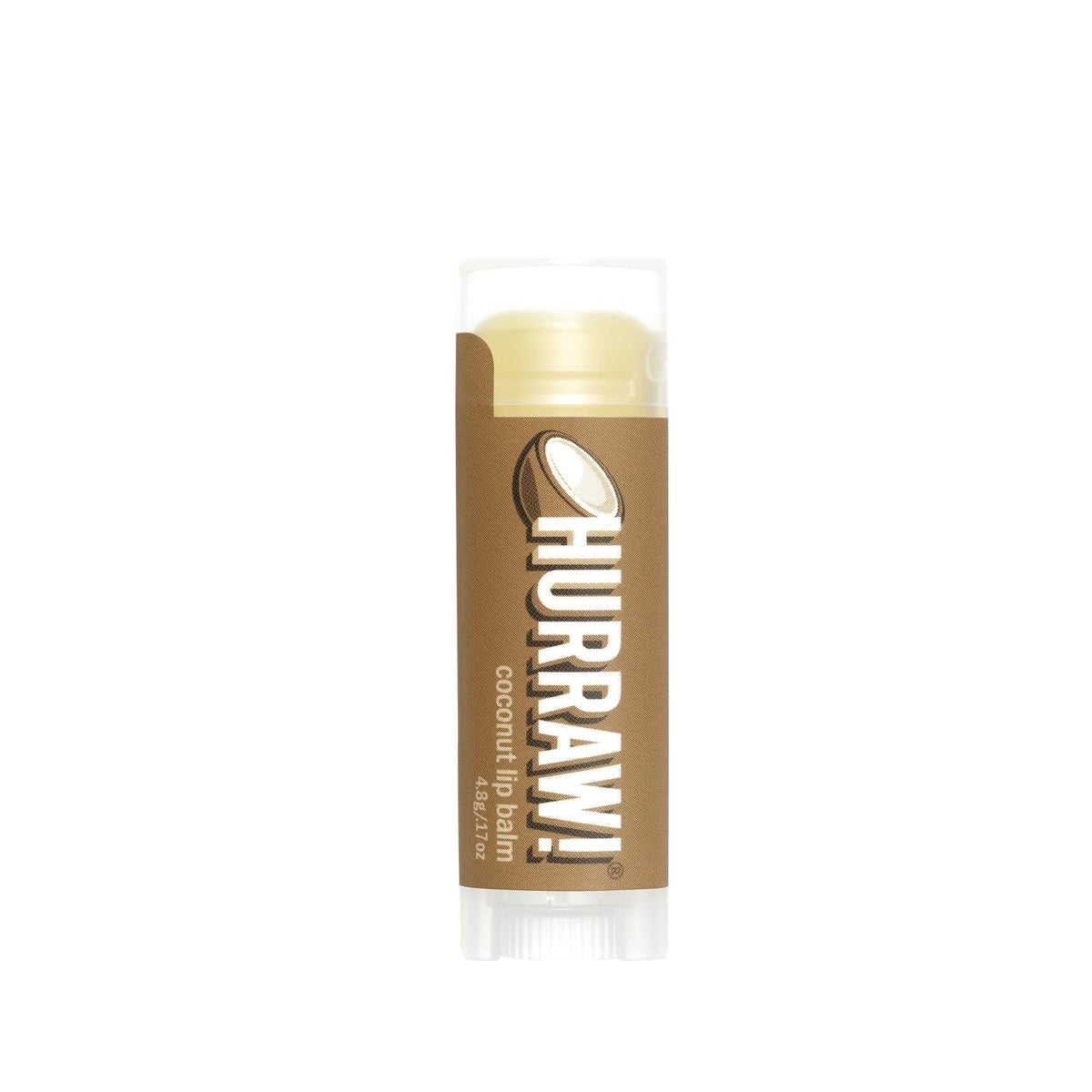 Hurraw Coconut Lip Balm - Natural Moisturizing Lip Care with Coconut Formula - 4.8g by Beauty Care Bag